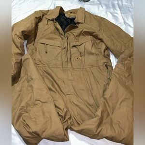 Men’s Wells Lamont XL Insulated Coveralls, Zip Front, READ DESCRIPTION